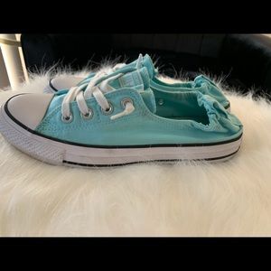 Turquoise Converse